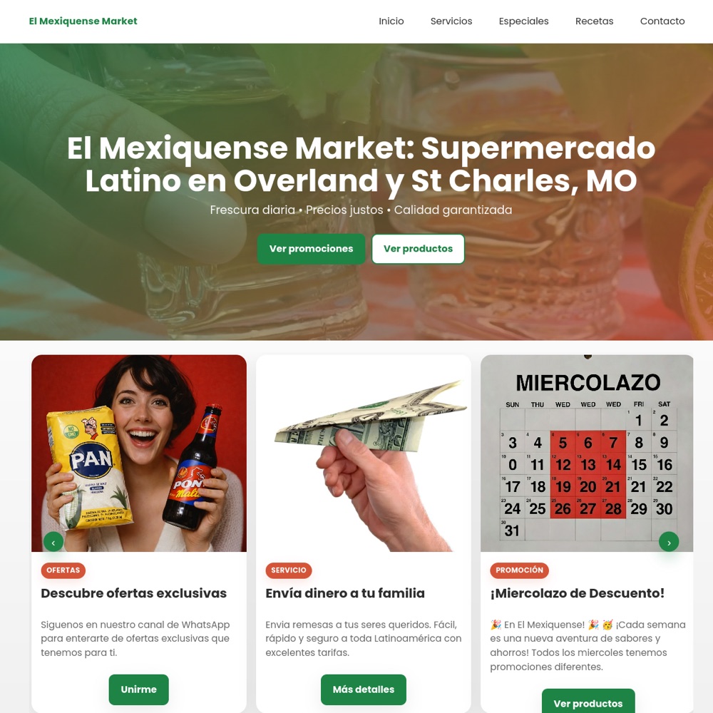 El Mexiquense Market — supermercado latino